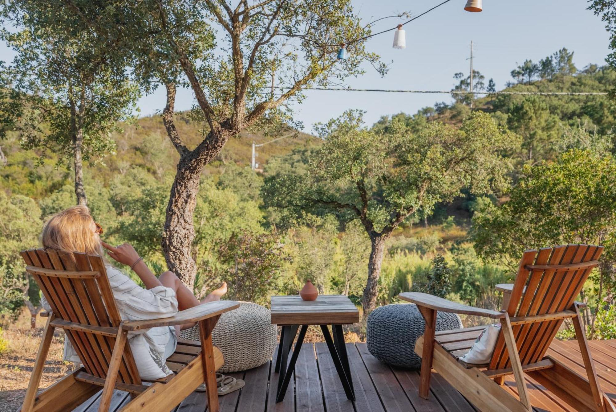 A Baleia, Bungalow De Charme Aljezur Bagian luar foto